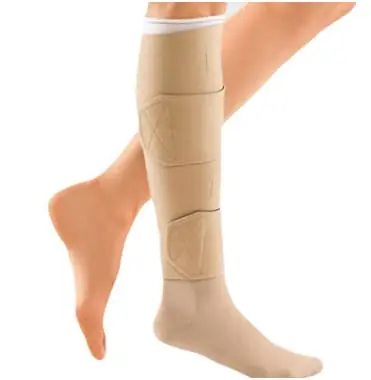 Compression leg covers for lower half of the leg